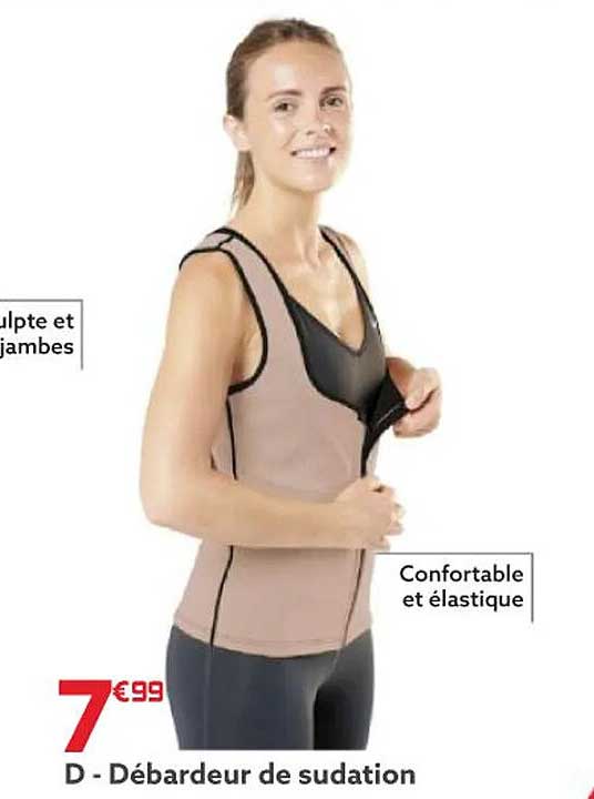 débardeur de sudation