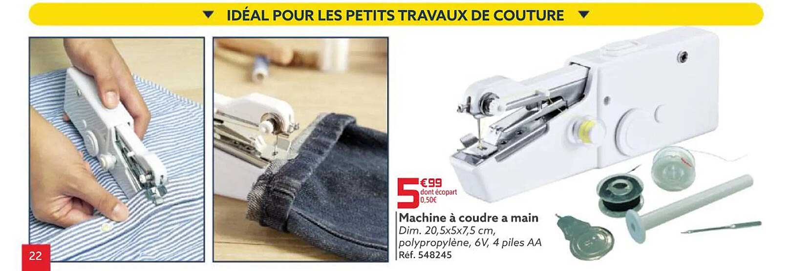 machine à coudre à main