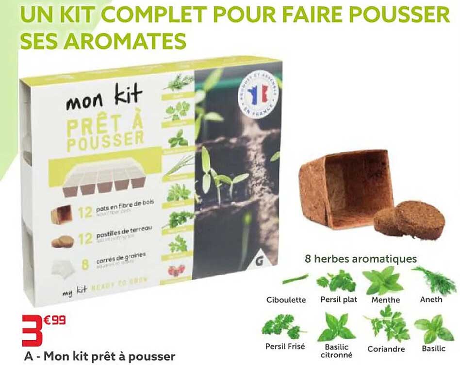 mon kit prêt à pousser