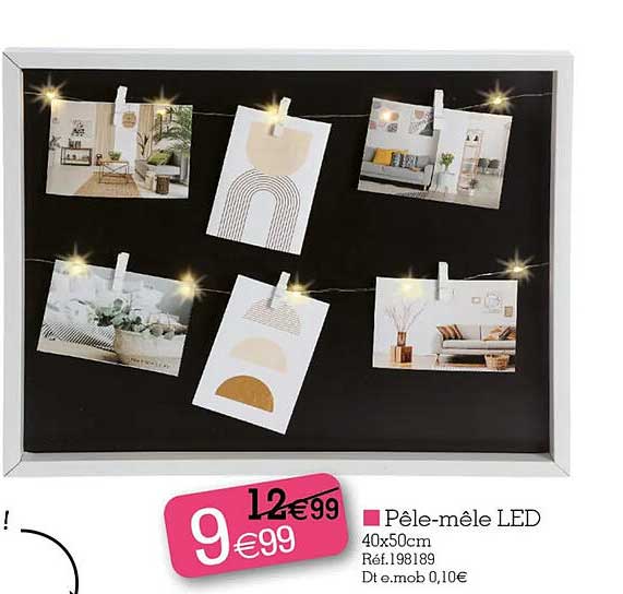 pêle-mêle led