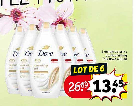 6 x nourishing silk dove