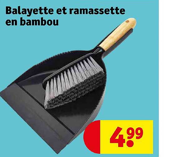Balayette Et Ramassette En Bambou