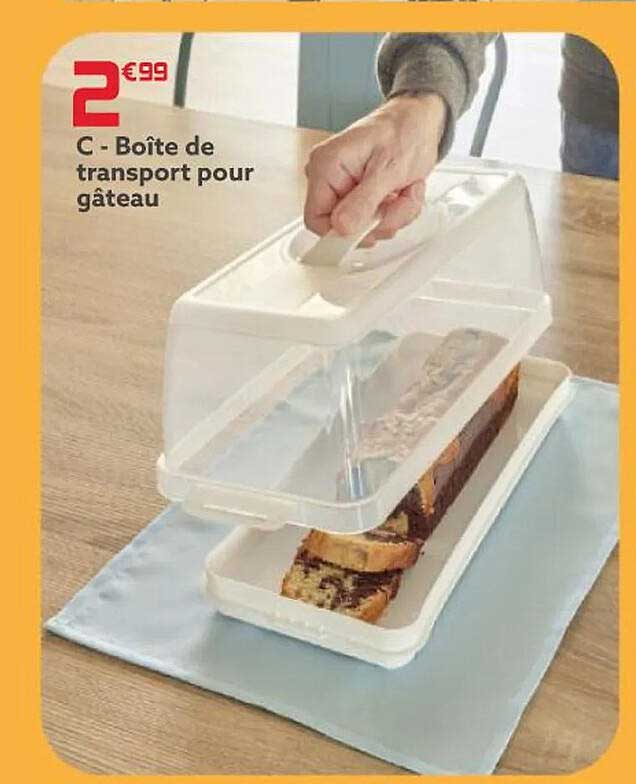 Boîte De Transport Pour Gâteau