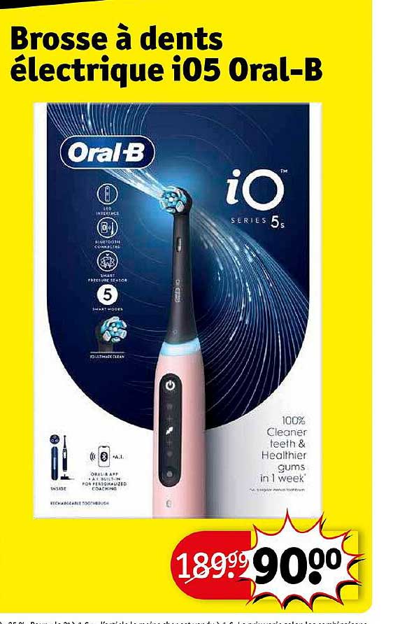 brosse à dents électrique i05 oral-b