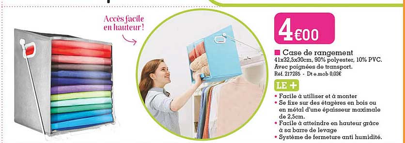 case de rangement