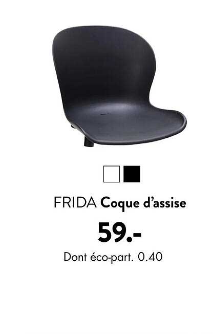 coque d'assise frida