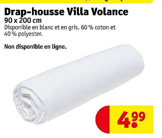 drap-housse villa volance