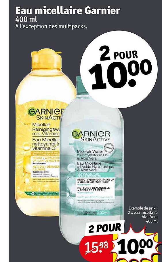 Eau Micellaire Garnier