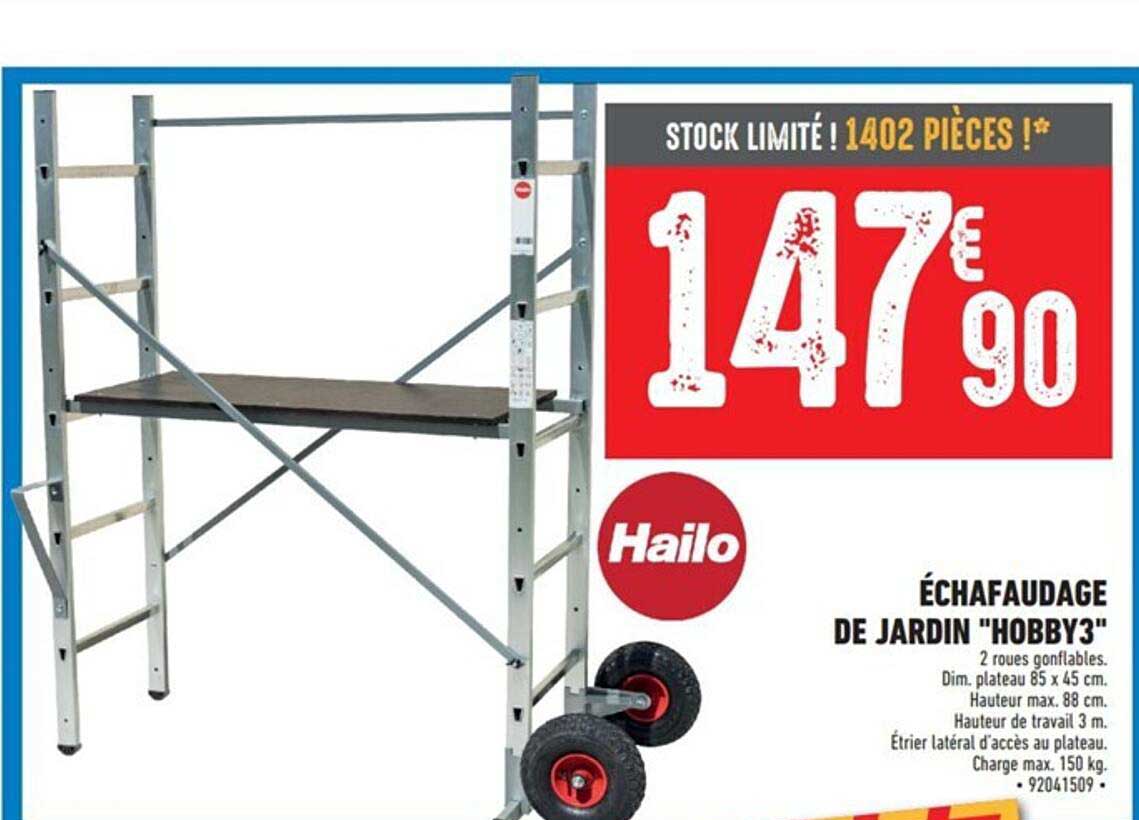 échafaudage De Jardin "hobby3"
