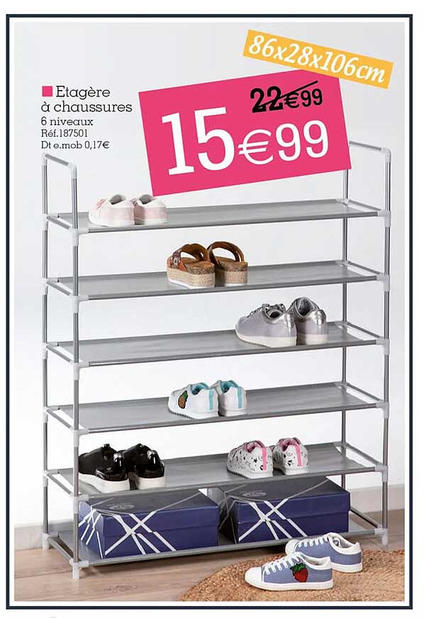 étagère à Chaussures