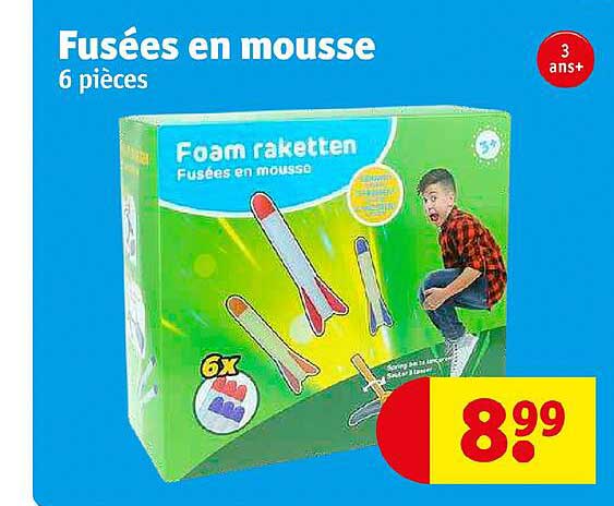 Fusées En Mousse
