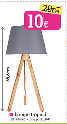 Lampe Trépied