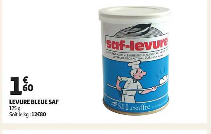 levure bleue saf