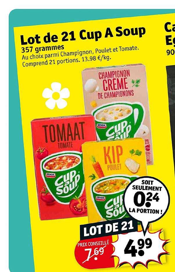 lot de 21 cup a soup