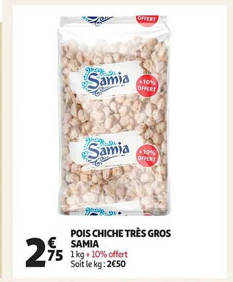 pois chiche très gros samia