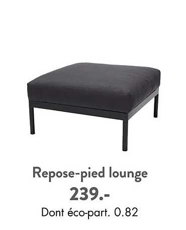 repose-pied lounge