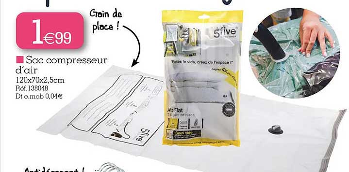 sac compresseur d'air