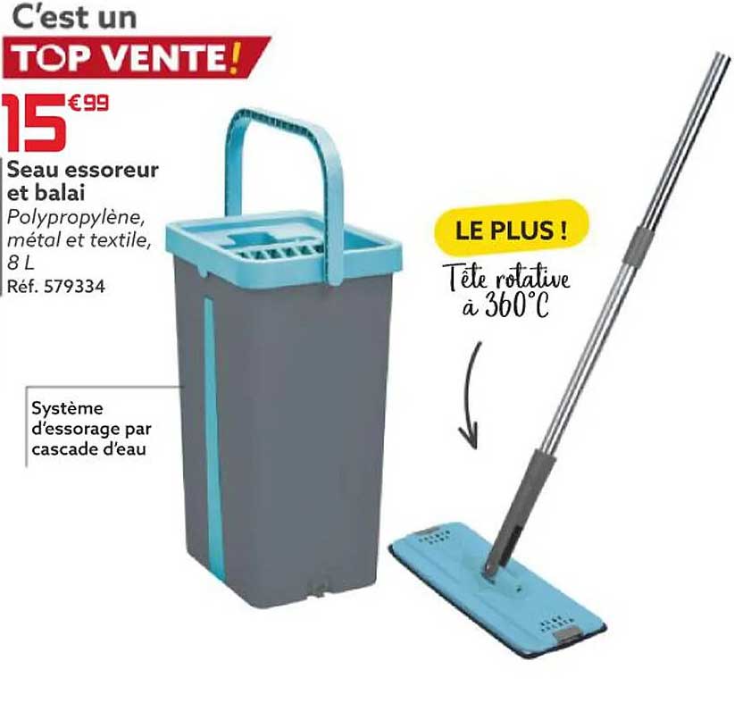 Seau Essoreur Et Balai