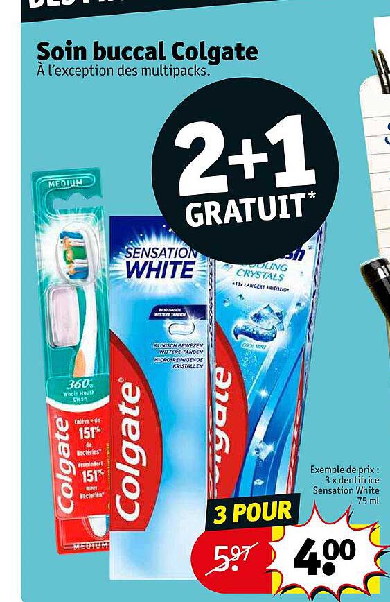 soin buccal colgate