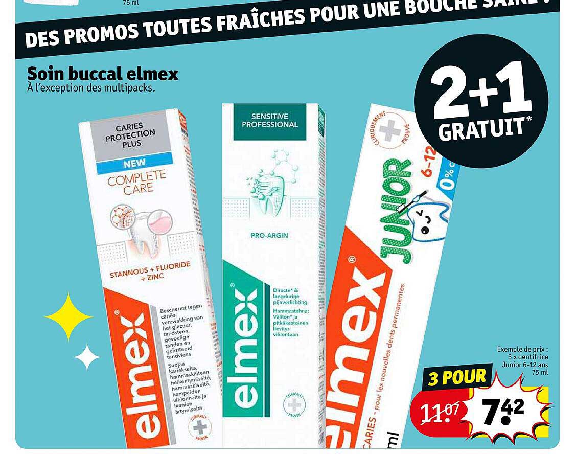 soin buccal elmex