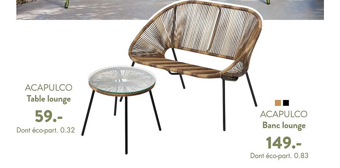 table lounge acapulco, banc lounge acapulco