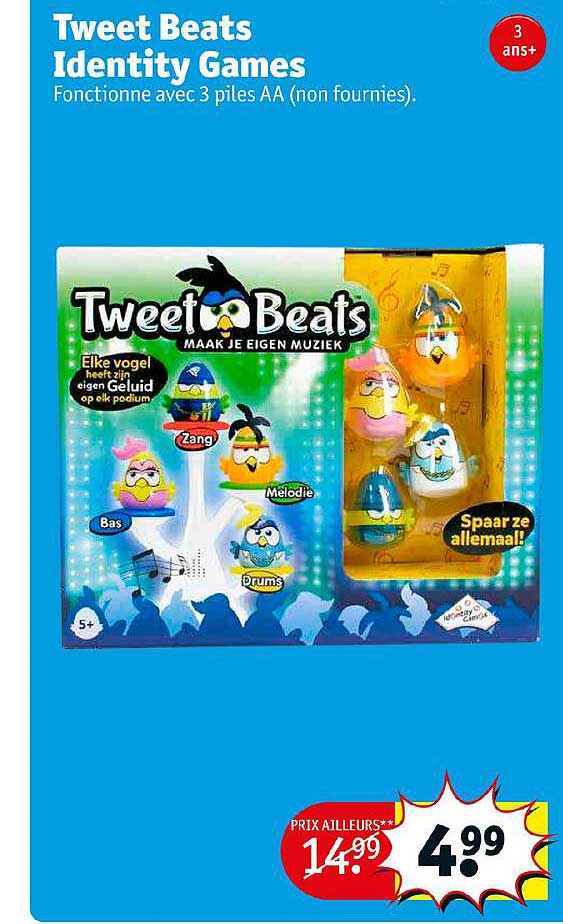 tweet beats identity games