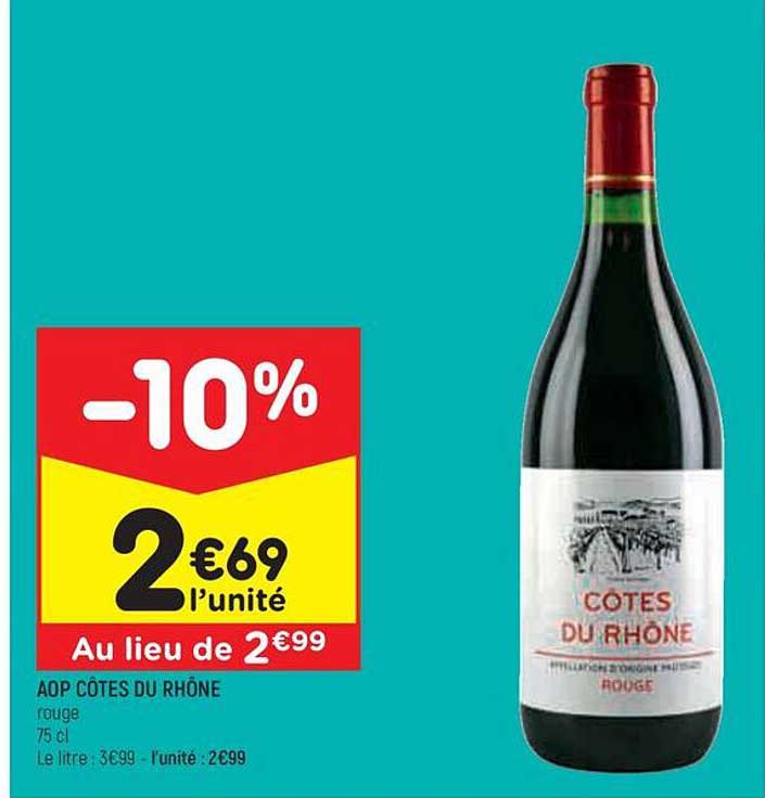 Aop Côtes Du Rhône