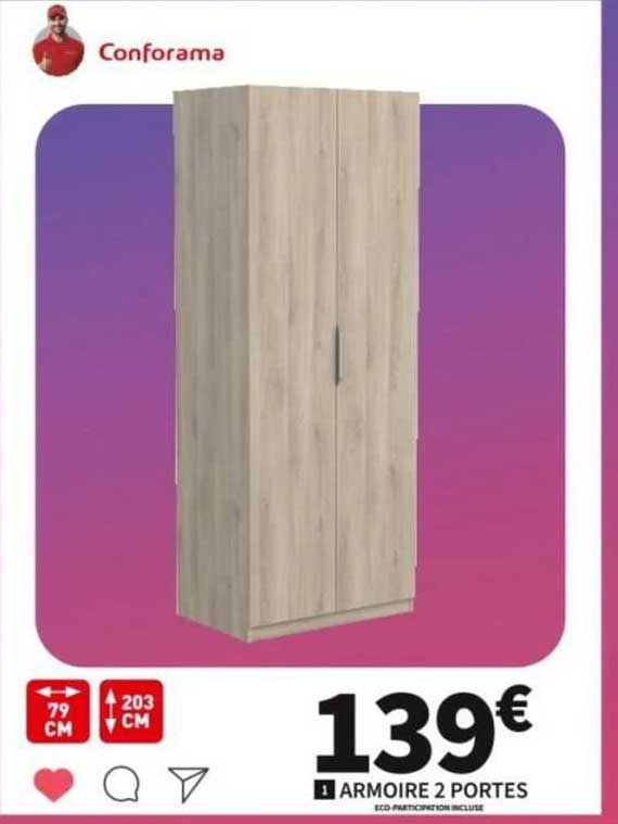 Armoire 2 Portes
