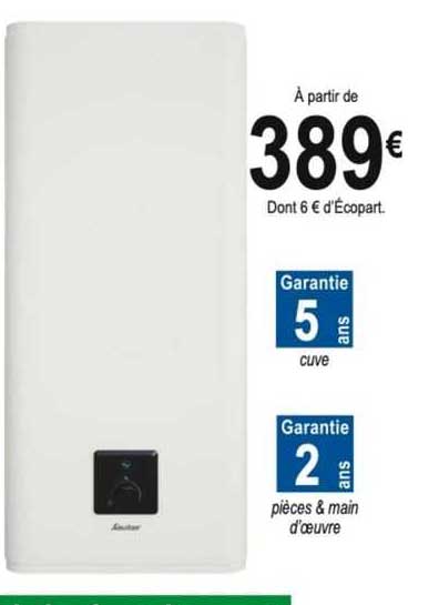 chauffe-eau électrique gain de place atami sauter