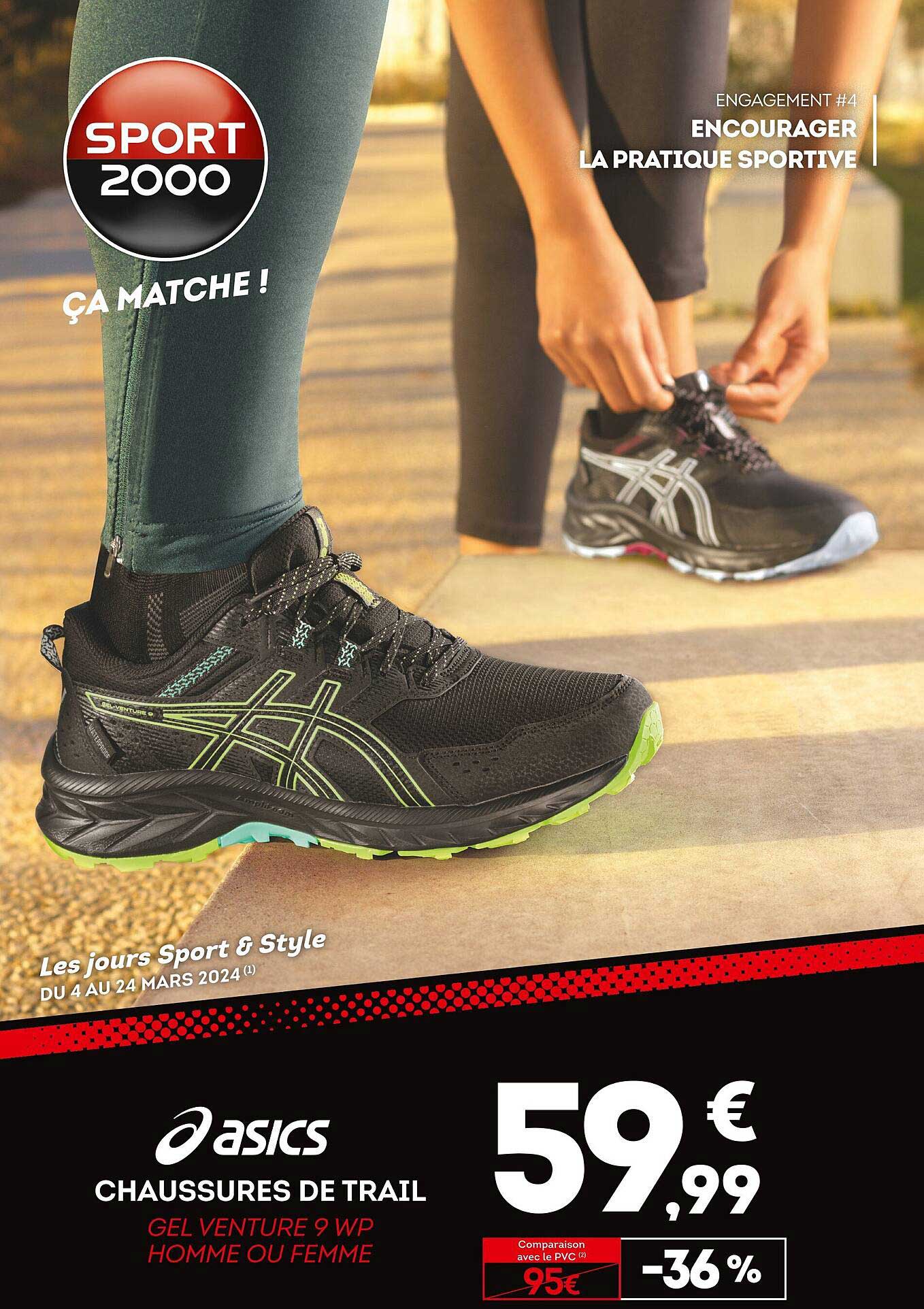 chaussures de trail asics