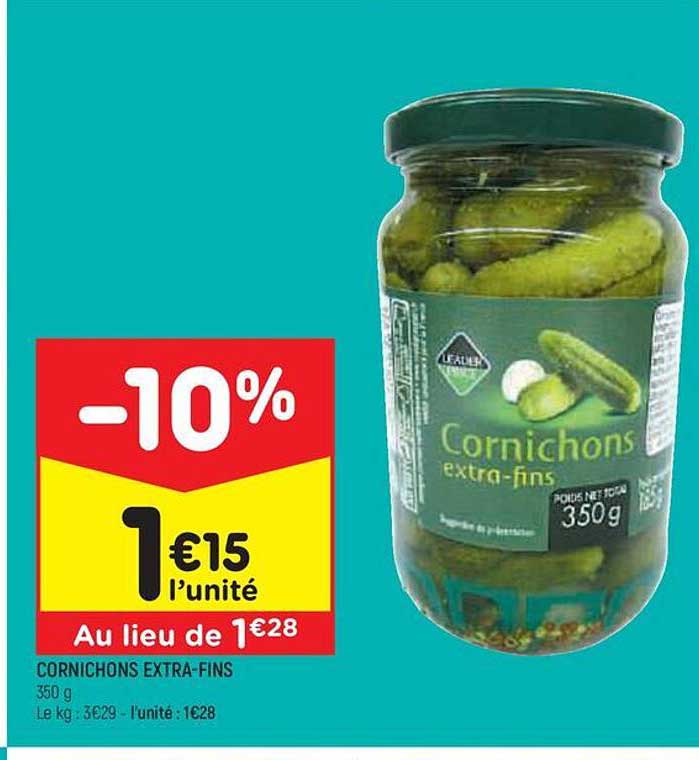 cornichons extra-fins