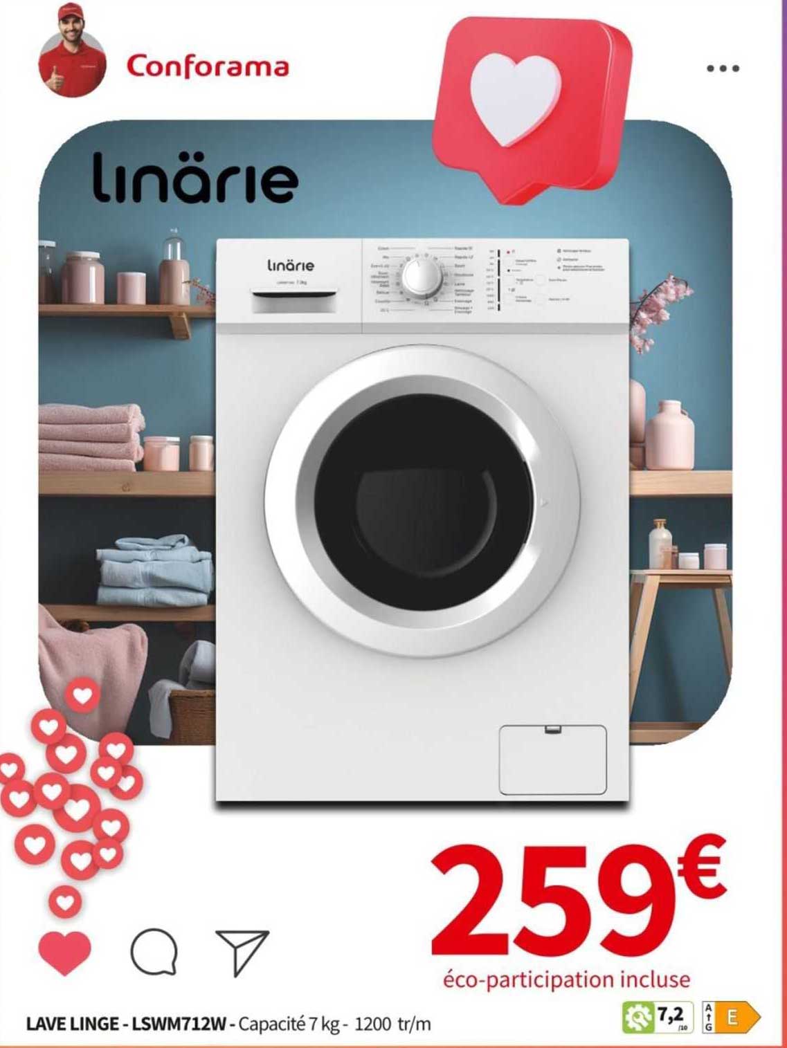 lave linge