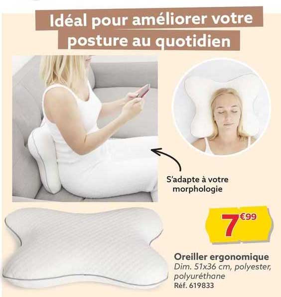 Oreiller Ergonomique