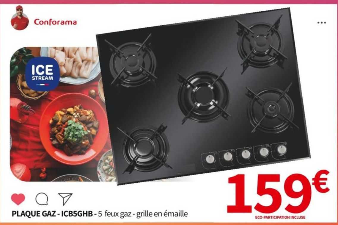 plaque gaz ice stream