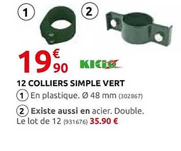 12 Colliers Simple Vert Kido