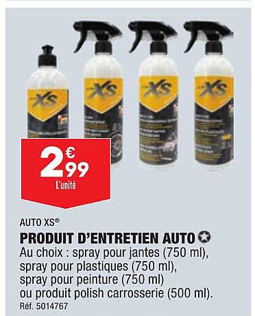 auto xs produit d'entretien auto
