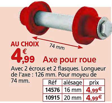 Axe Pour Roue