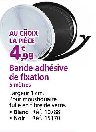bande adhésive de fixation 5 mètres