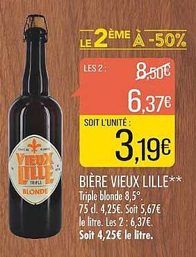 bière vieux lille