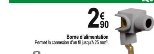 bome d'alimentation