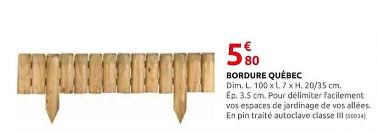 bordure québec