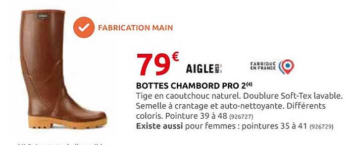 Bottes Chambord Pro 2