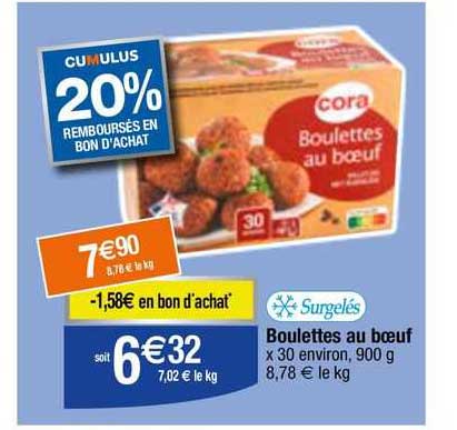 Boulettes Au Bœuf Cora