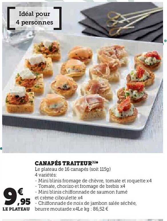 Canapés Traiteur