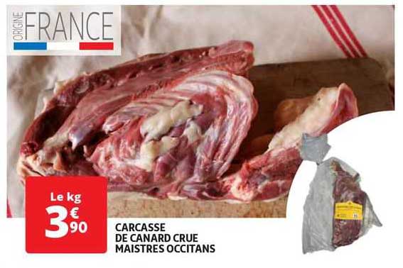Carcasse De Canard Crue Maistres Occitans
