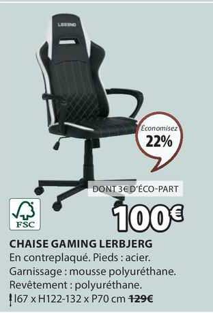 Chaise Gaming Lerbjerg