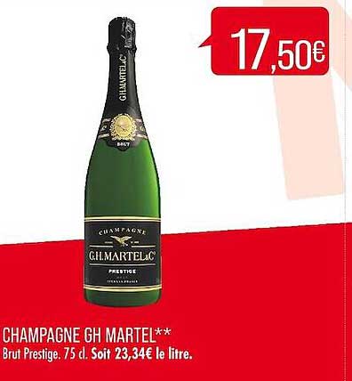 champagne gh martel