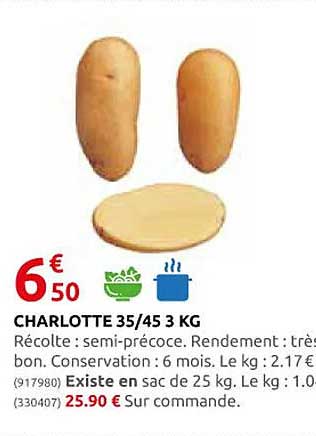 charlotte 35/45 3 kg