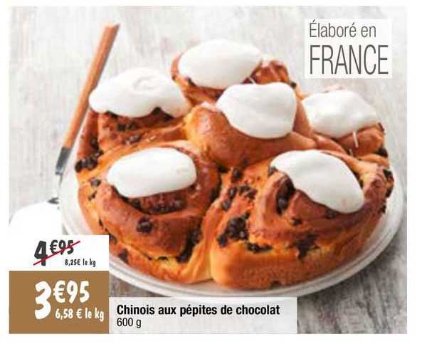 Chinois Aux Pépites De Chocolat