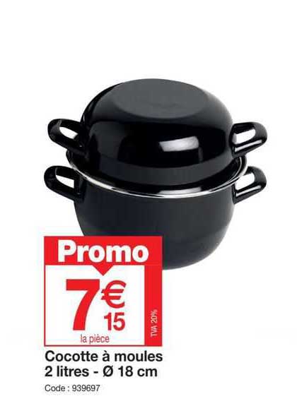 Cocotte à Moules 2 Litres - ø 18 Cm